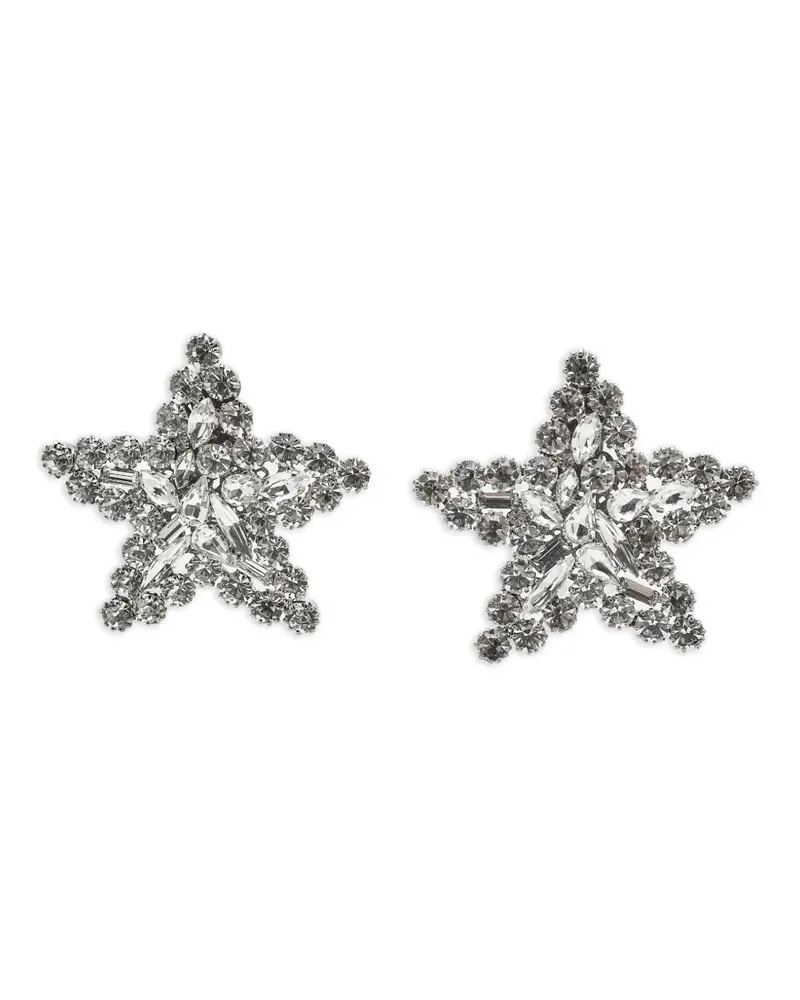 Alessandra Rich star-shape earrings - Silber Silber