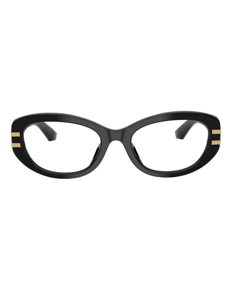 Dolce & Gabbana DG3455 Cat-Eye-Brille - Schwarz Schwarz