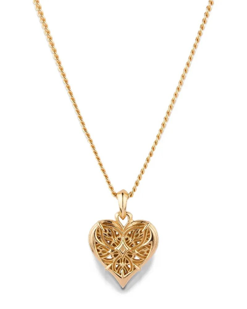 Emanuele Bicocchi Small Notre-Heart necklace - Gold Gold