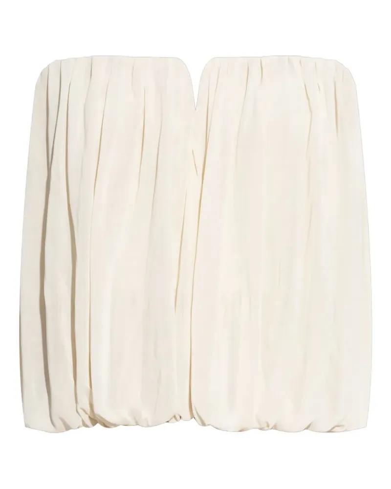 Isabel Marant Geraffte Amalia Bluse ohne Träger - Nude Nude