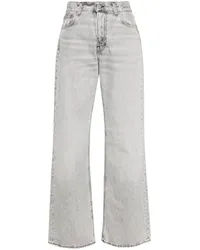 Haikure Korea Bootcut-Jeans Grau