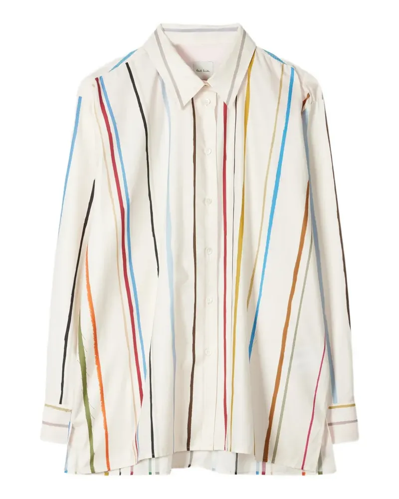 Paul Smith Painted Stripe shirt - Nude Nude