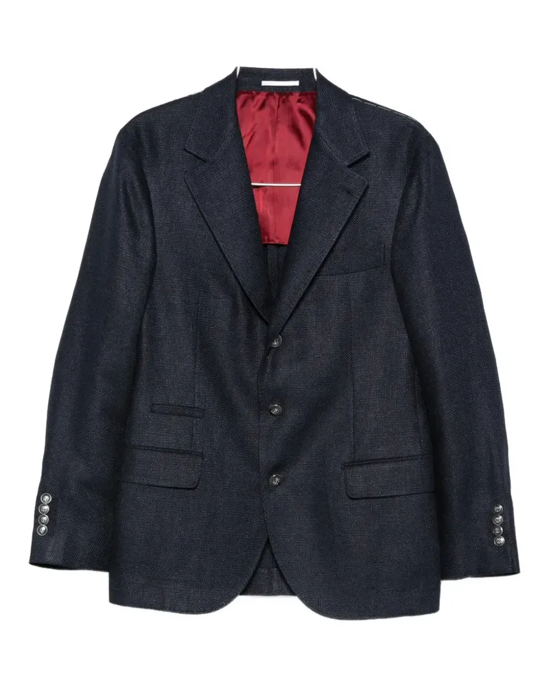 Brunello Cucinelli single-breasted suit - Blau Blau