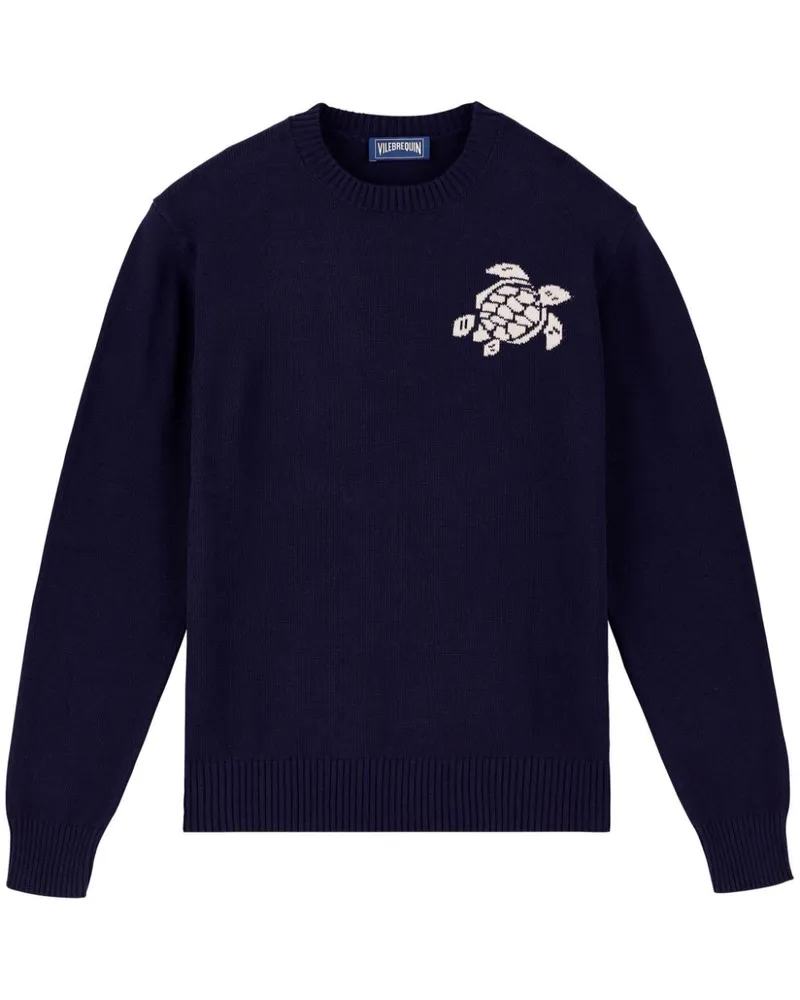 Vilebrequin Pullover mit Logo-Stickerei - Blau Blau