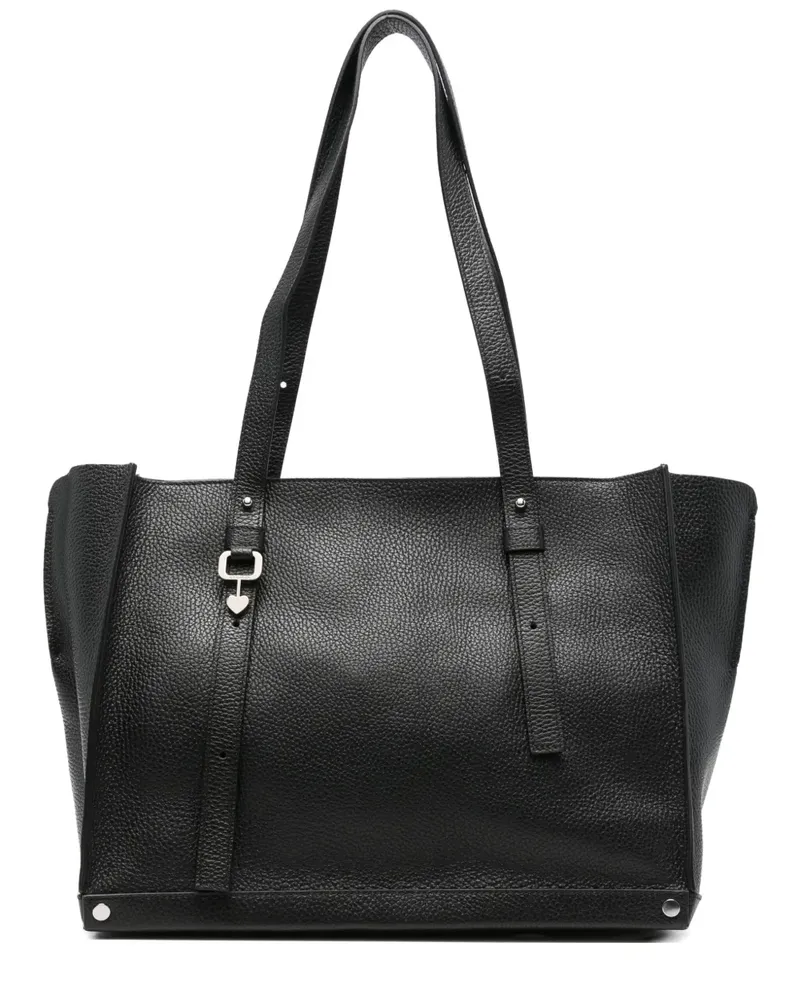 Cromia Kathrine calf-leather tote bag - Schwarz Schwarz