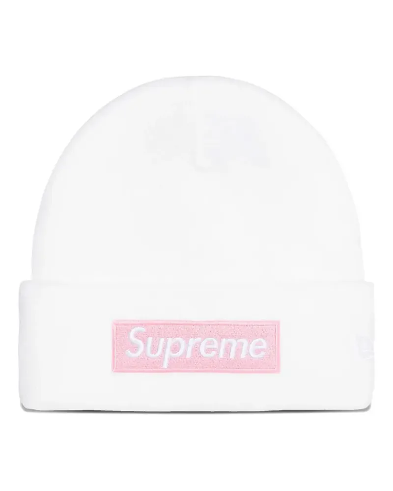 Supreme Being x New Era® Beanie mit Logo - Weiß Weiß