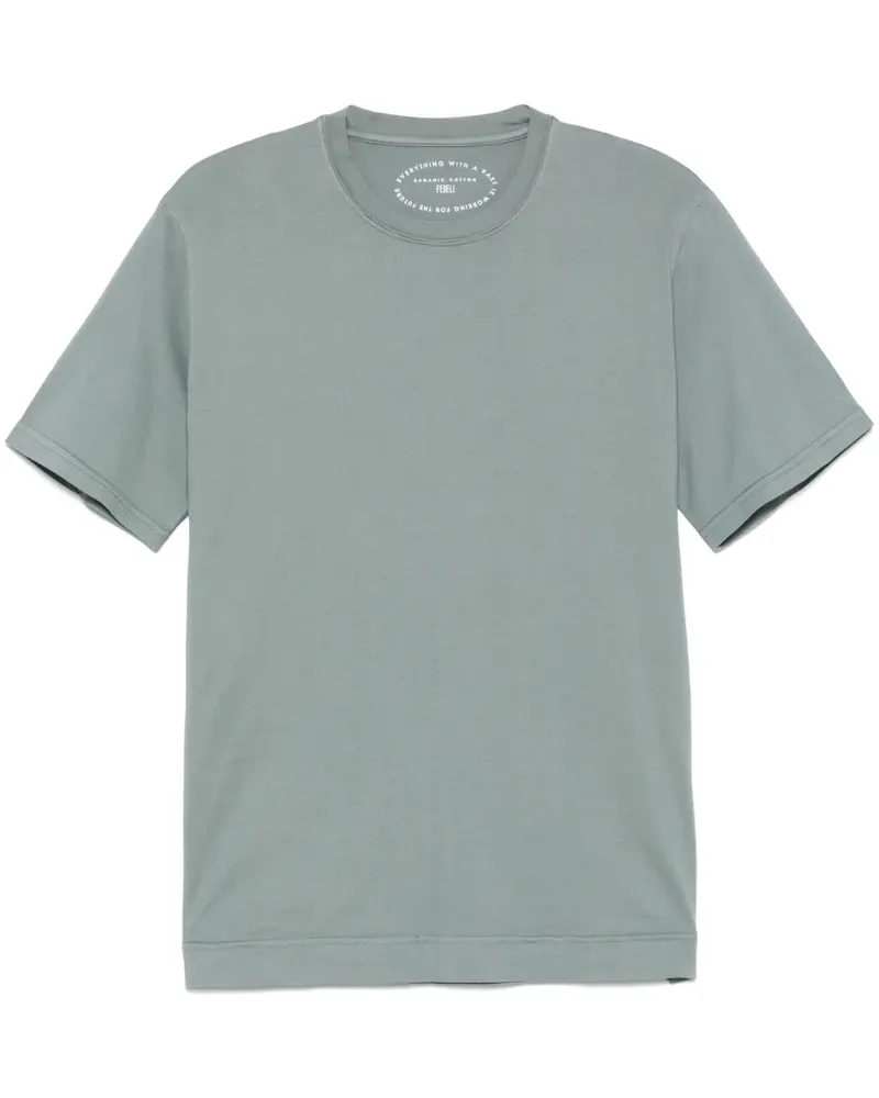 Fedeli T-Shirt aus Jersey - Grün Grün