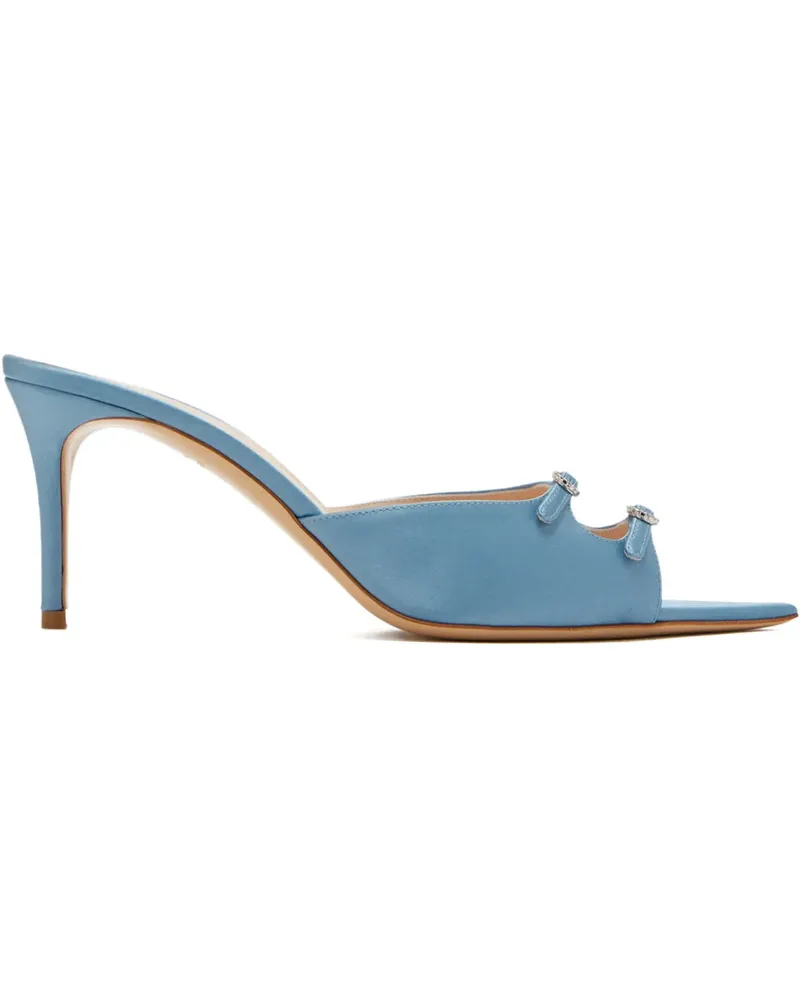 Andrea Wazen Carol buckle-strap sandals - Blau Blau