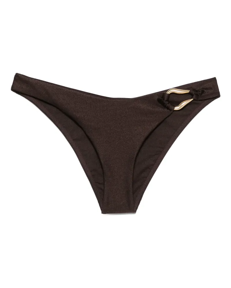 Zimmermann Bikinihöschen aus Jersey - Braun Braun