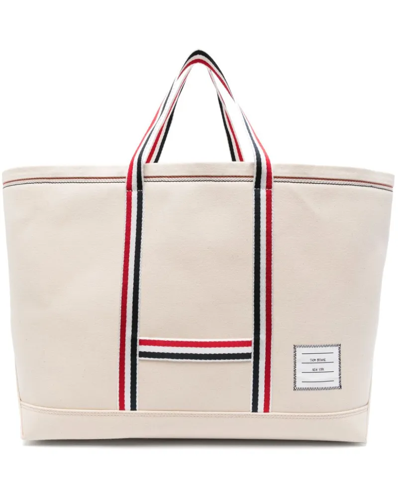 Thom Browne medium Tool tote bag - Weiß Weiß