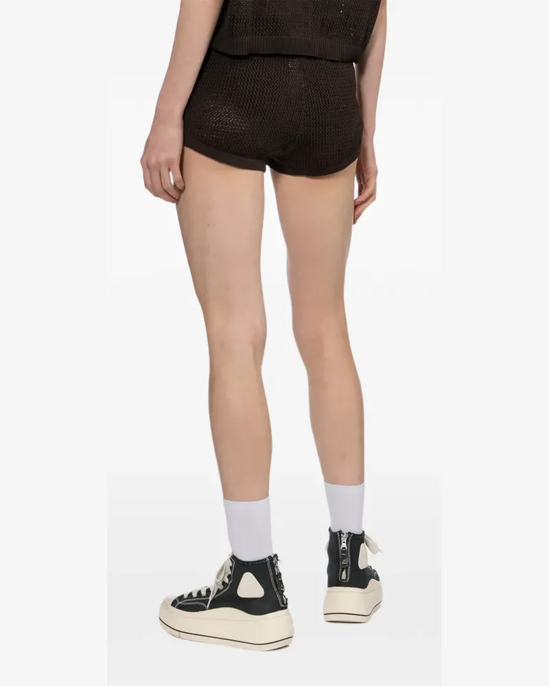 adidas Gehäkelte Shorts - Braun Braun
