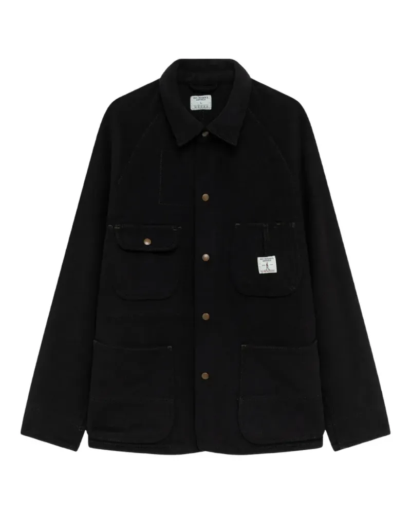 Roy Roger's Chore Melton Jacke - Blau Blau