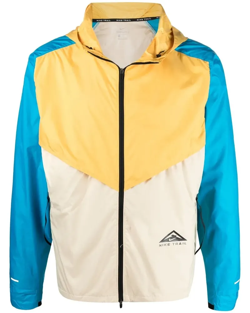 Nike Windrunner Windbreaker in Blockfarben - Gelb Gelb