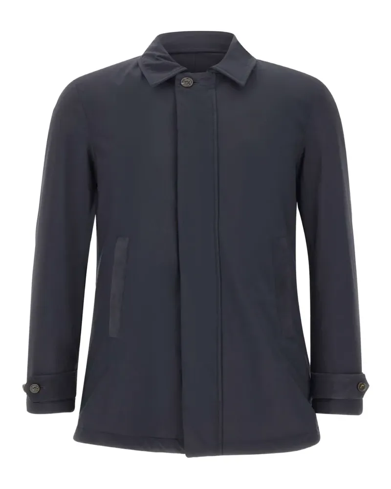 Paul & Shark Typhoon Platinum Jacke mit Wildlederbesatz - Schwarz Schwarz