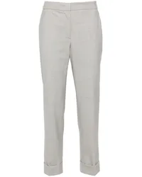 PT TORINO Klassische Tapered-Hose Grau