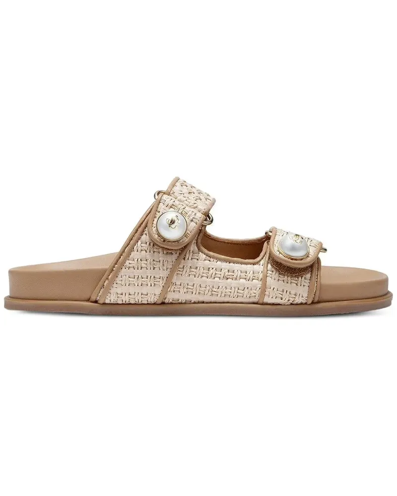 Jimmy Choo Fayence Sandalen - Nude Nude