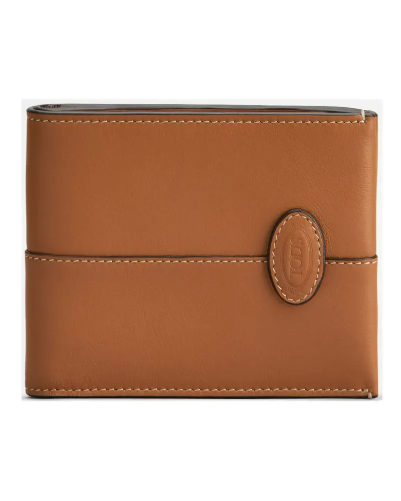 TOD'S Portemonnaie mit Klappe - Braun Braun
