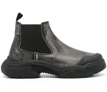 Chelsea-Boots mit Stone-Wash-Effekt