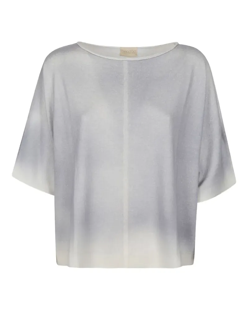 ARAGONA cropped sweater - Grau Grau