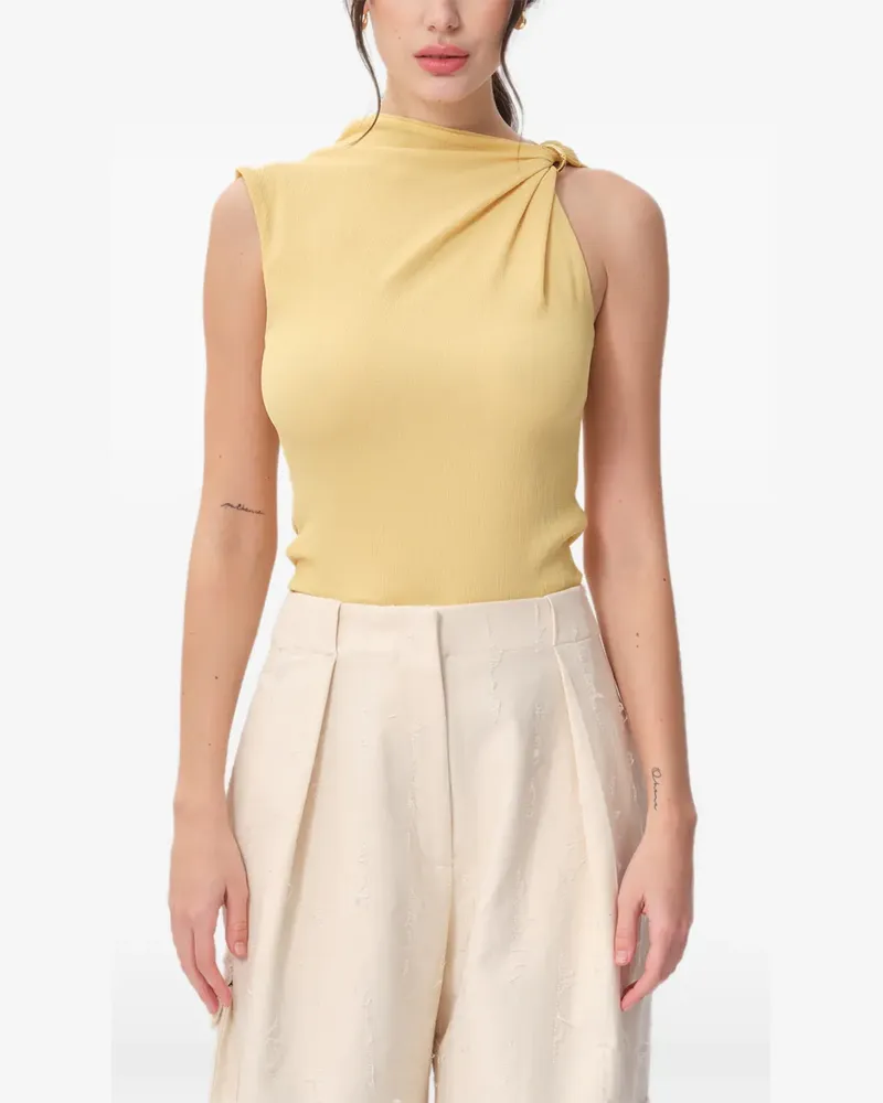 CONCEPTO Tropical asymmetrical top - Gelb Gelb