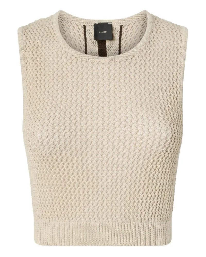 Pinko Gestricktes Top - Nude Nude