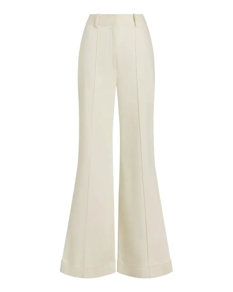 Adam Lippes Deeda Hose mit weitem Bein - Nude Nude
