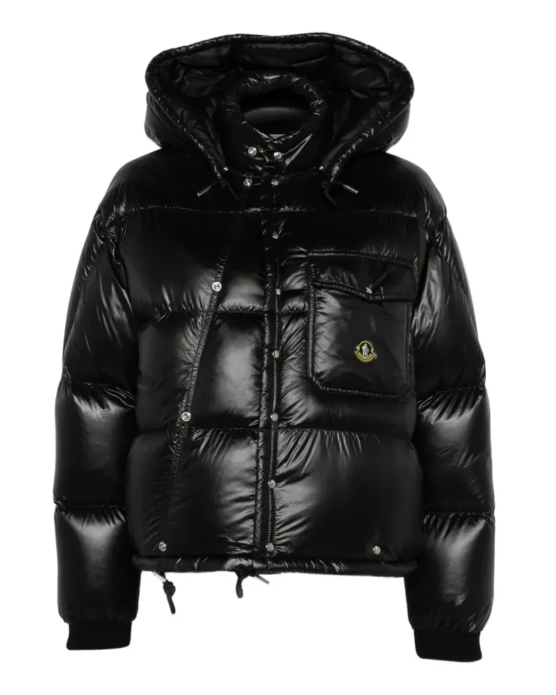 Moncler Karakorum hooded short down jacket - Schwarz Schwarz