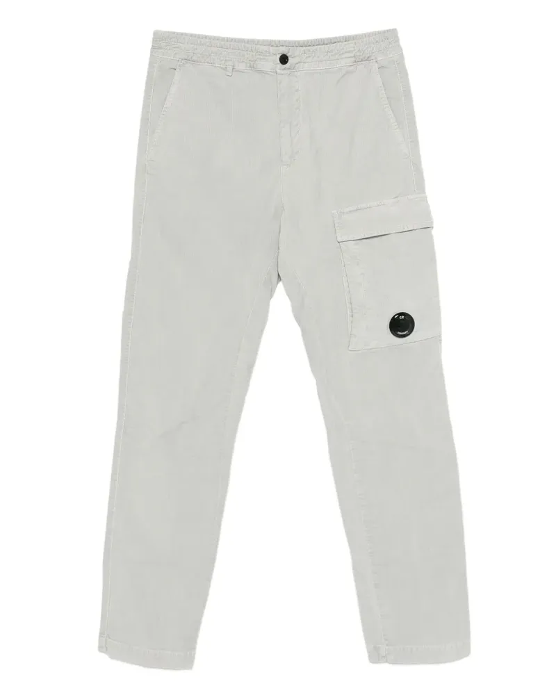C.P. Company Hose mit Linsen-Detail - Grau Grau