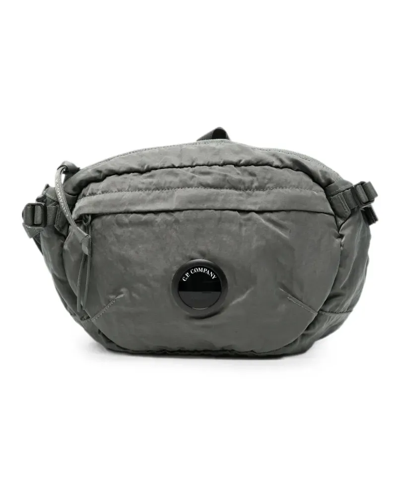 C.P. Company logo-patch belt bag - Grau Grau