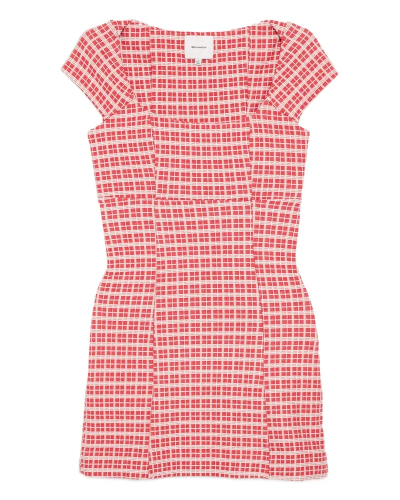 Reformation Xenia Kleid - Rosa Rosa