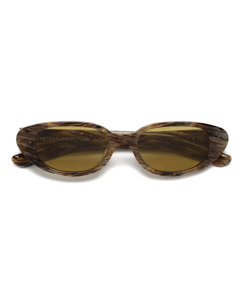 RETROSUPERFUTURE oval-frame sunglasses - Braun Braun
