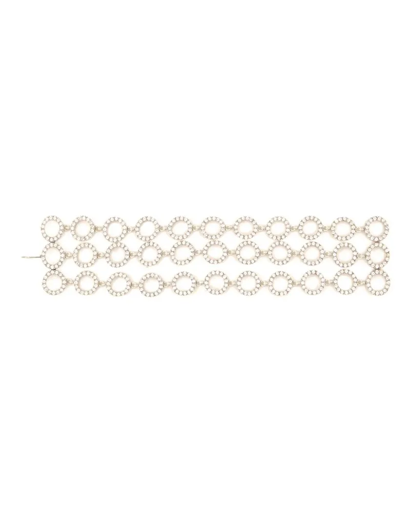 Isabel Marant Armband mit Kristallen - Silber Silber