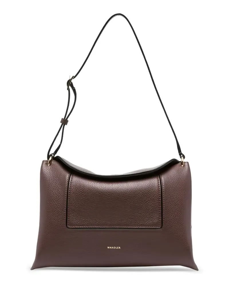 WANDLER Schultertasche mit Logo - Braun Braun
