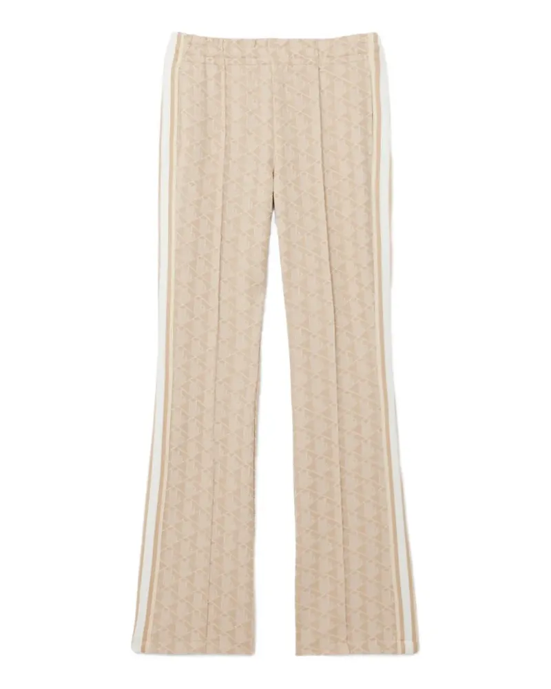 Lacoste monogram track pants - Nude Nude