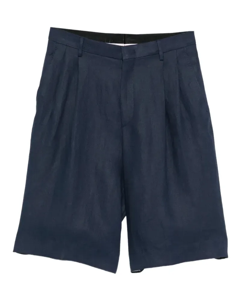 Tagliatore B-effie Shorts mit Falten - Blau Blau