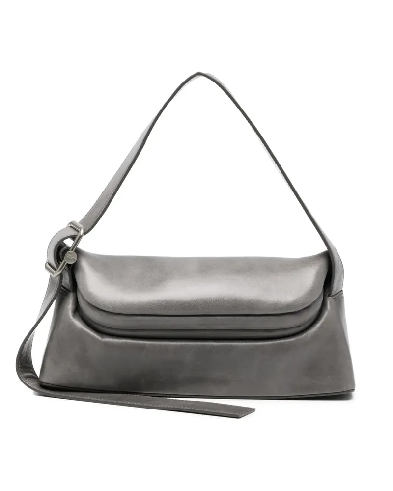 OSOI Folder Brot leather tote bag - Grau Grau