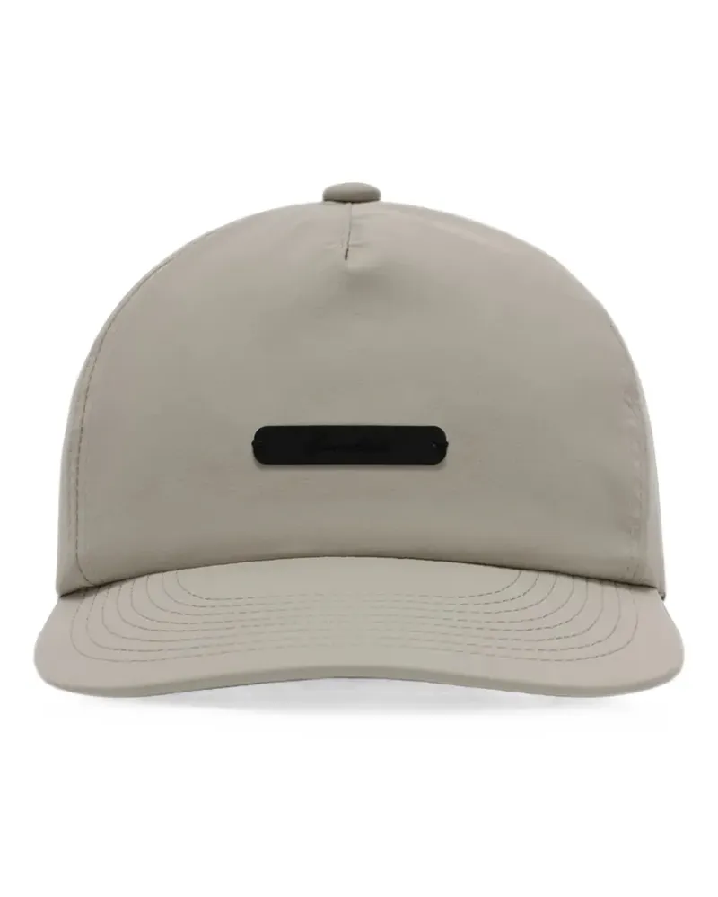 Fear of God 5 Panel Baseballkappe mit Logo-Schild - Grau Grau