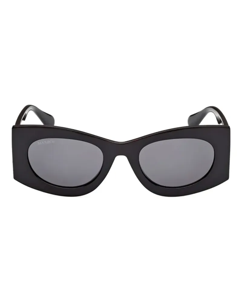 MAX&Co. geometric-frame sunglasses - Schwarz Schwarz