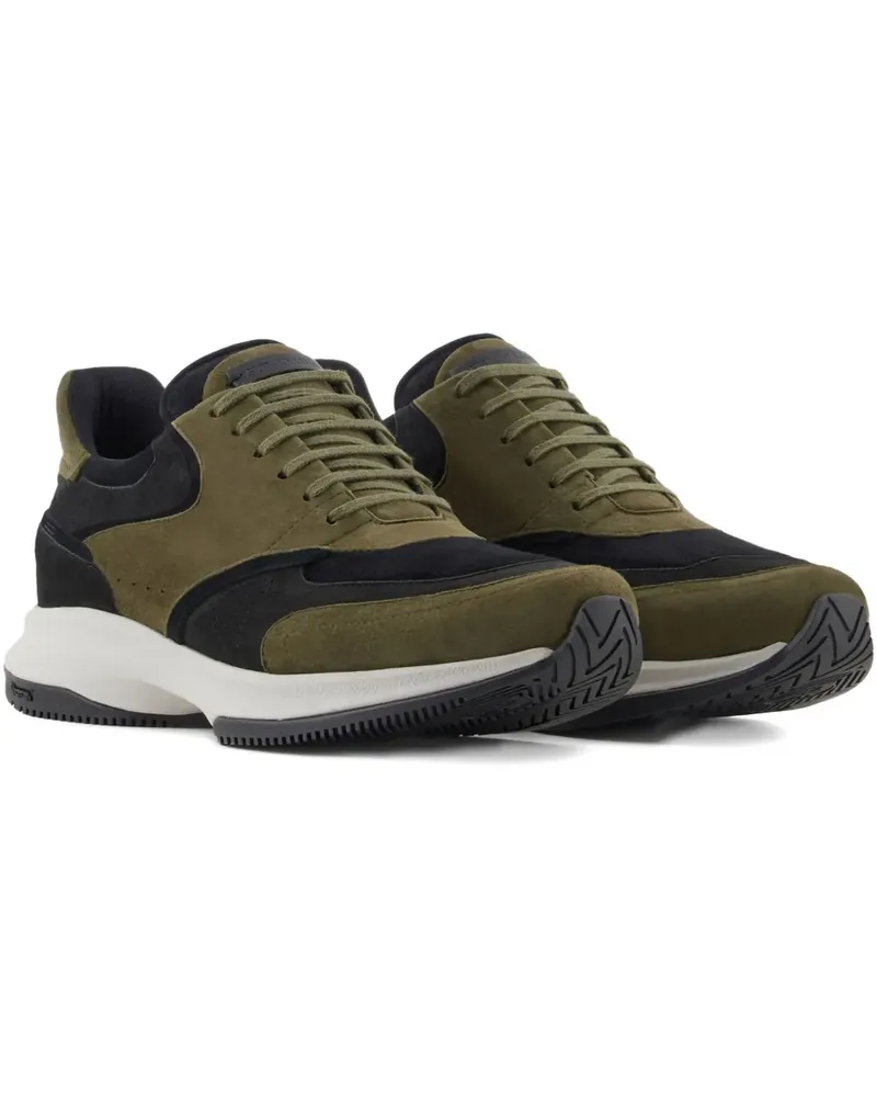 Giorgio Armani Sneakers mit Einsätzen - Grün Grün