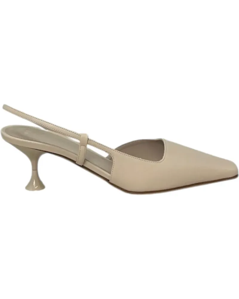 3JUIN Spitze Kira Sandalen 55mm - Braun Braun