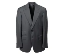 Einreihiger Anzug - Grau