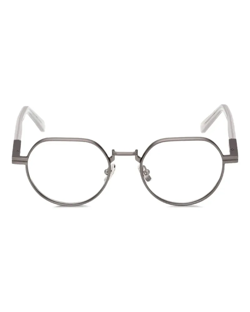 Ermenegildo Zegna round-frame glasses - Grau Grau