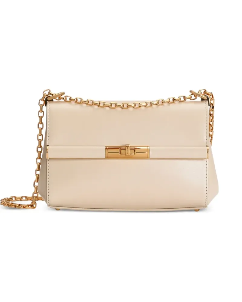 Dolce & Gabbana Marlene Schultertasche aus Kalbsleder - Nude Nude