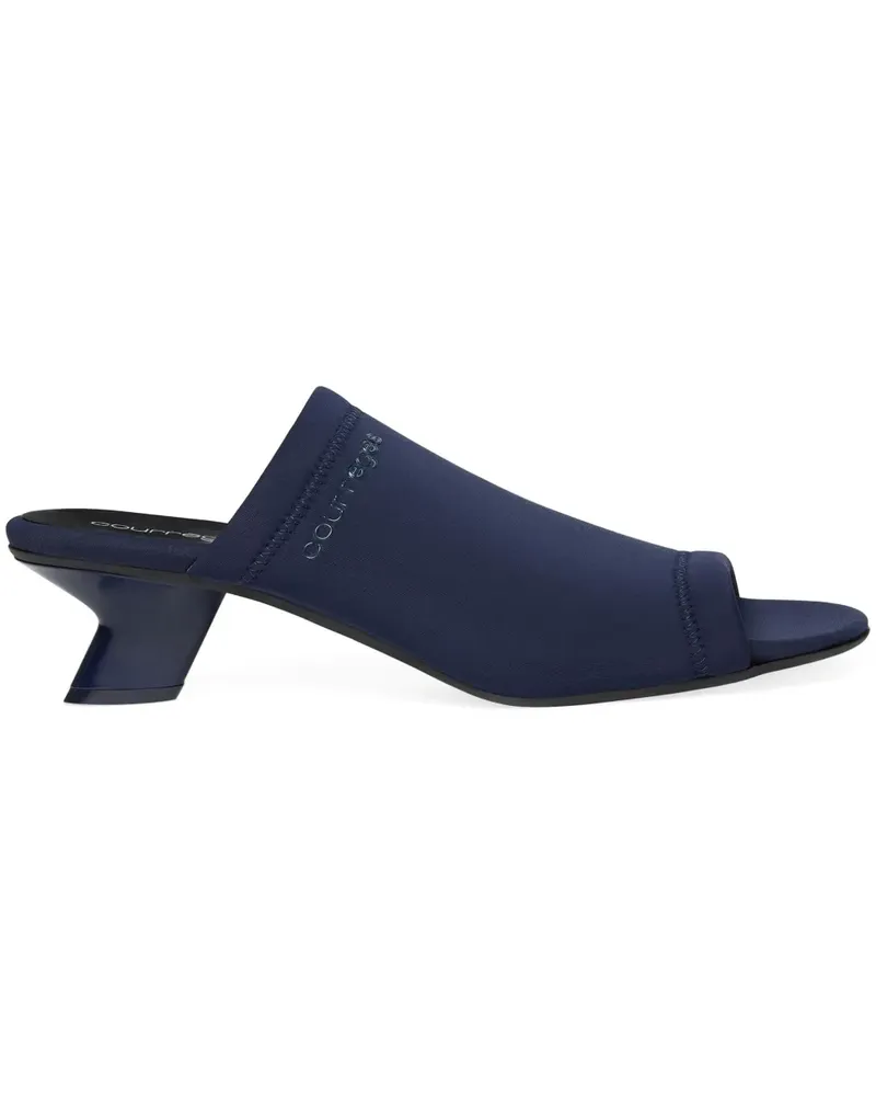 Courrèges Wet Mules - Blau Blau