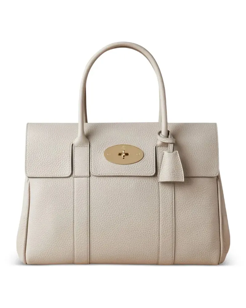 Mulberry Bayswater Tote Bag aus genarbtem Leder - Nude Nude