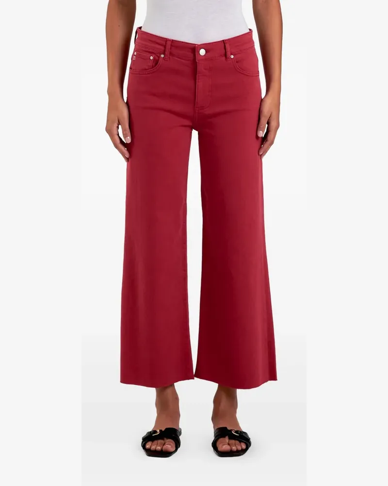 Adriano Goldschmied Cropped-Jeans - Rot Rot