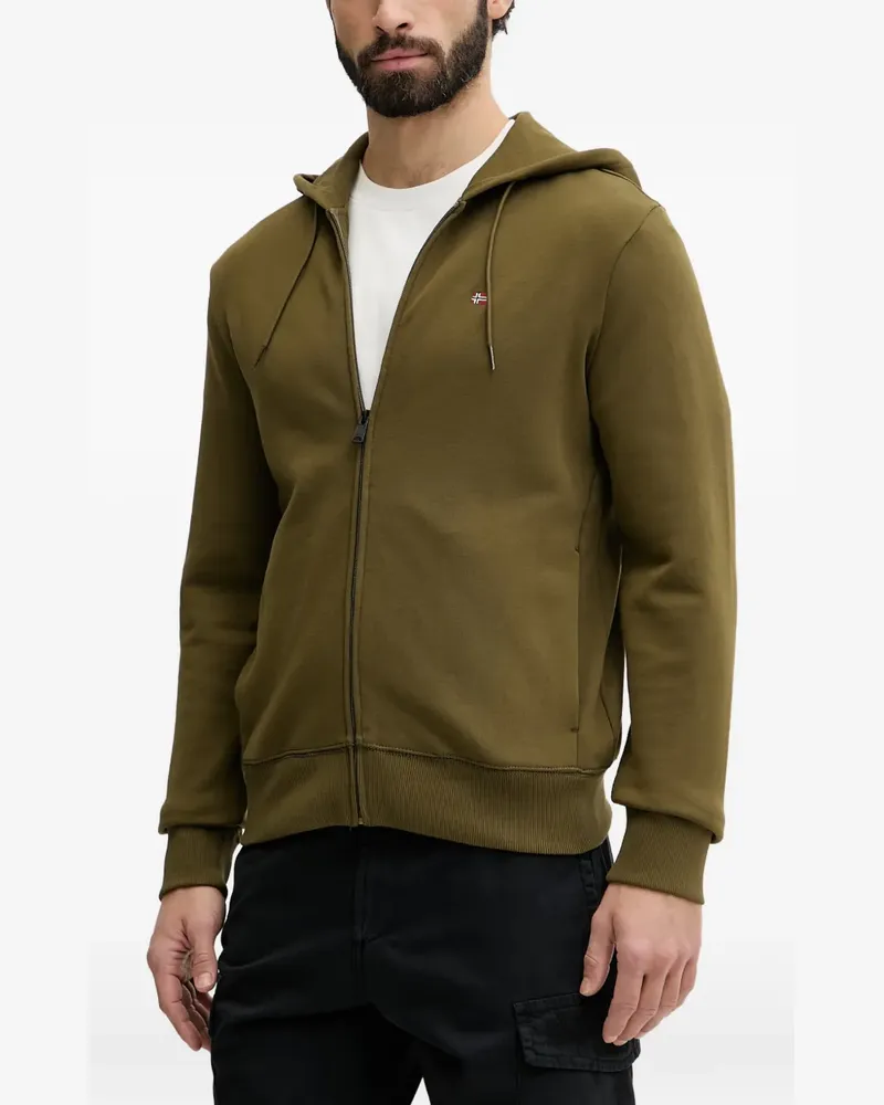 Napapijri Balis Kapuzenjacke mit Kordelzug - Grün Grün