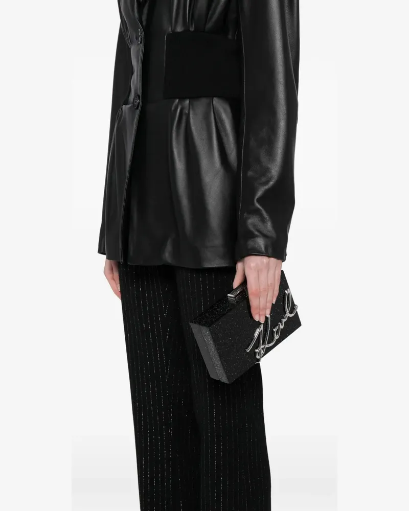 Karl Lagerfeld Ksoiree clutch bag - Schwarz Schwarz
