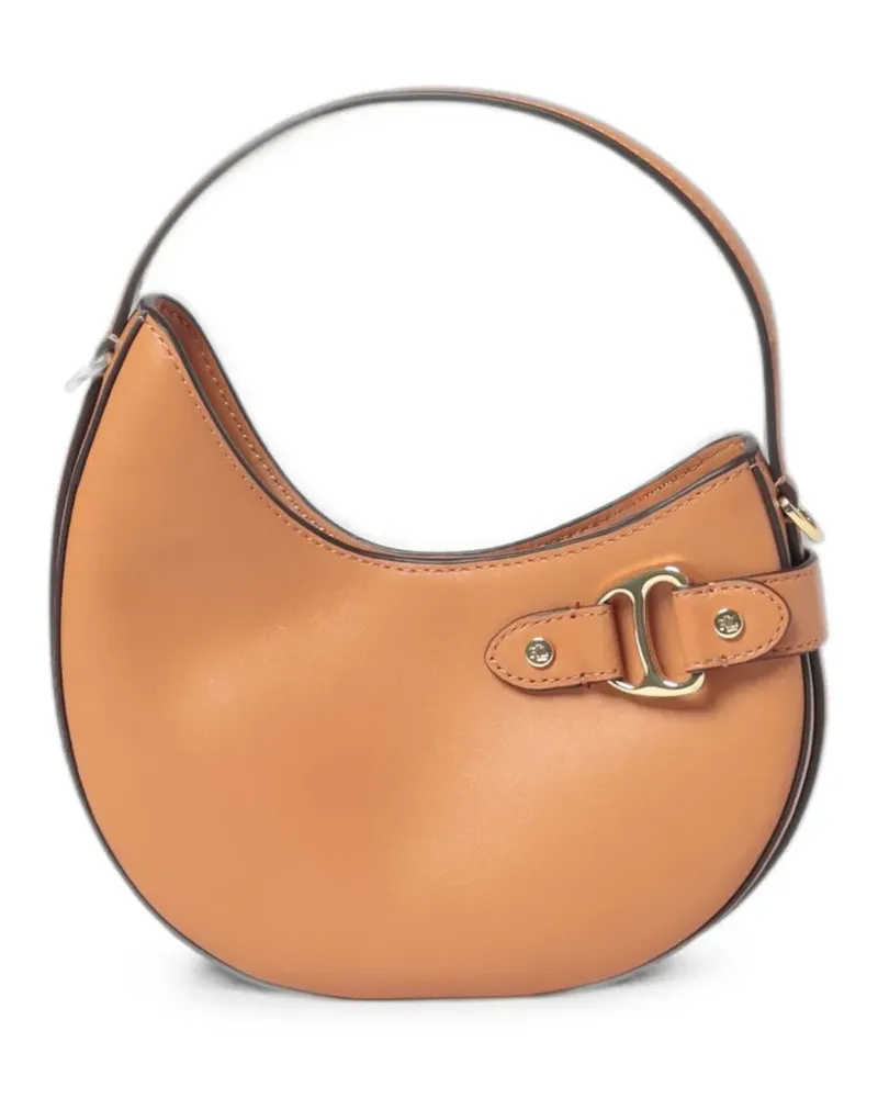 Ralph Lauren small Tasha buckle-detail handbag - Braun Braun