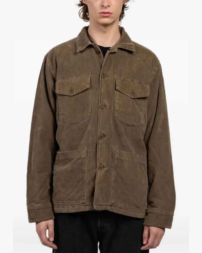 Hartford Hemdjacke mit Knopfverschluss - Braun Braun